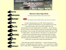 Tablet Screenshot of deeshippoworld.com